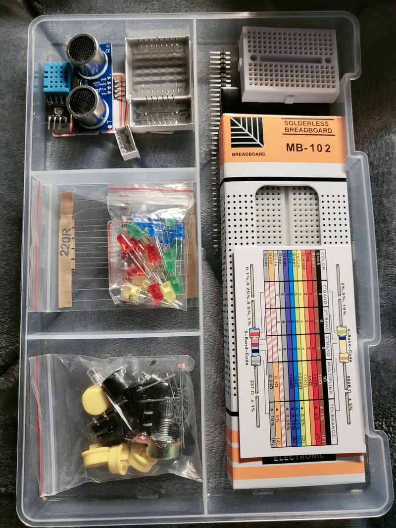 메카솔루션 아두이노 코딩 58종 스타터 키트