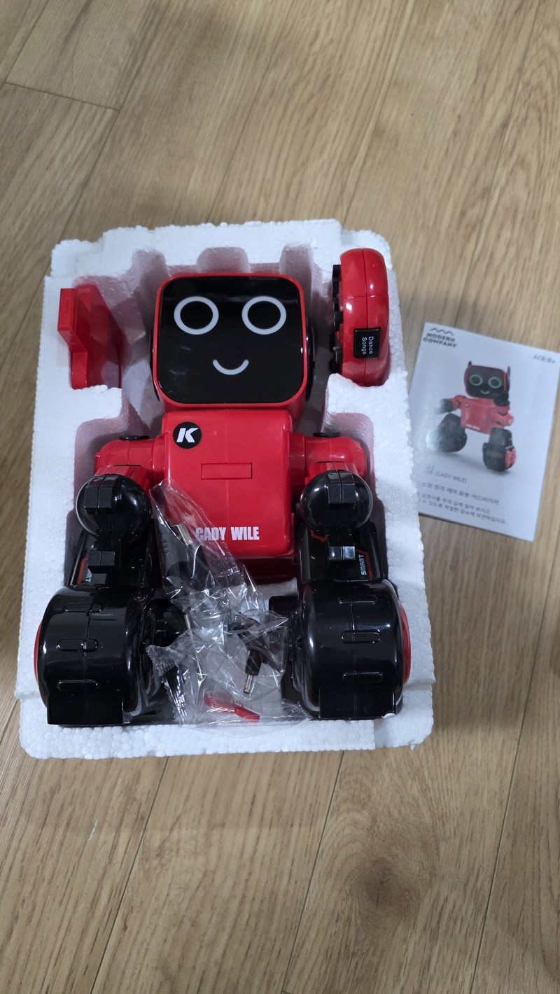 JJRC 코딩로봇 AI 유아코딩 로봇장난감 캐디윌 어린이선물