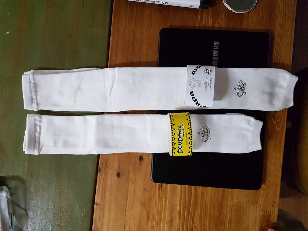코튼키즈 아동용 크라운 무발타이즈 1족 아동타이즈 왕관타이즈 팬티타이즈 큐빅타이즈
