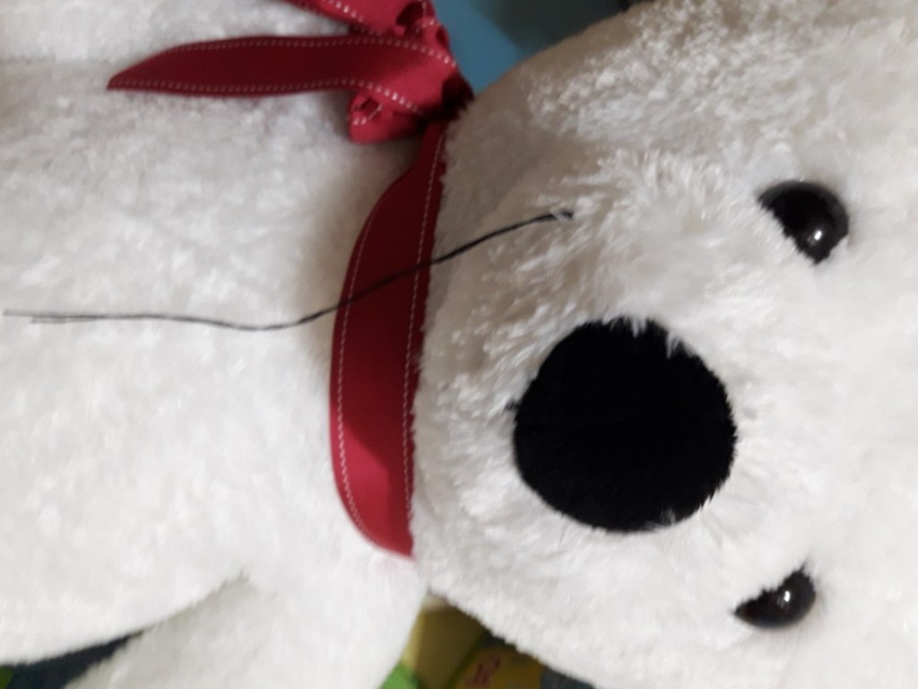 [포근포근] 빅베어 특대형 화이트 곰인형   사은품 대형곰 인형 생일 아기 여자친구 선물 프로포즈 기념일 리뷰 후기