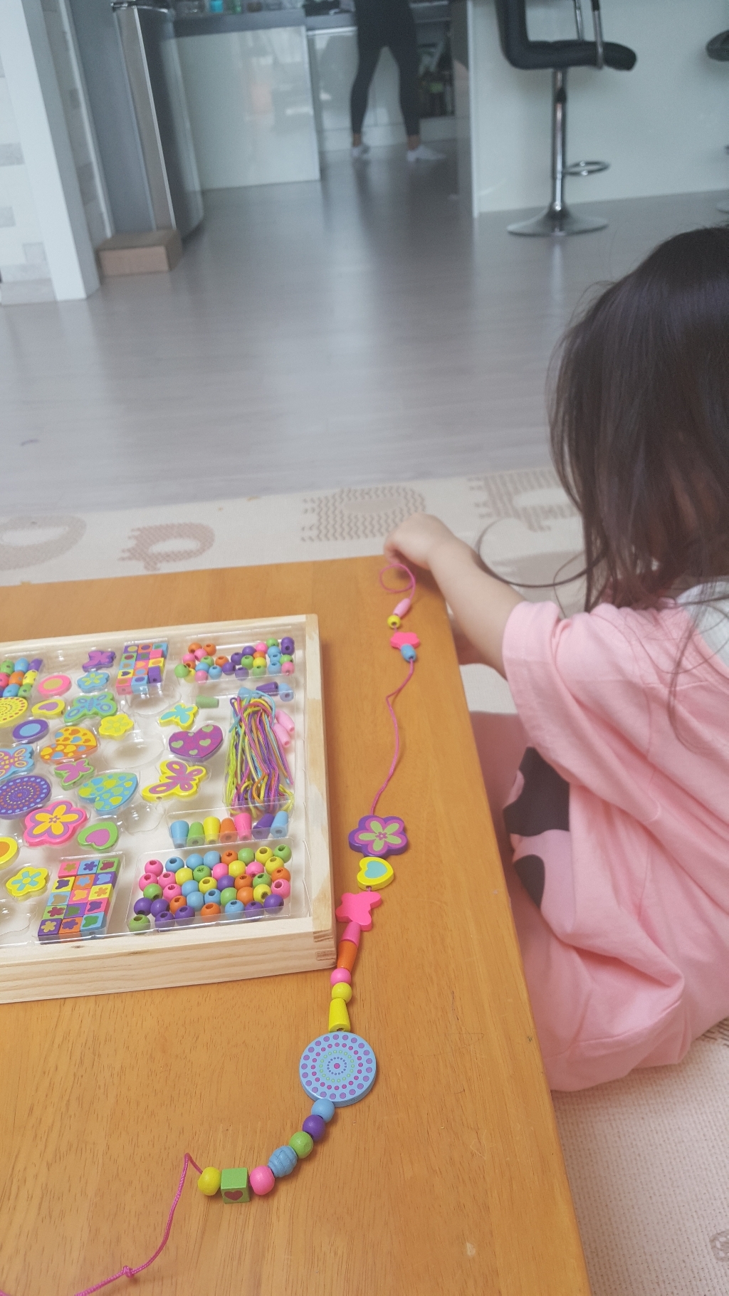 멜리사앤더그 D4169 꽃 모양 비즈