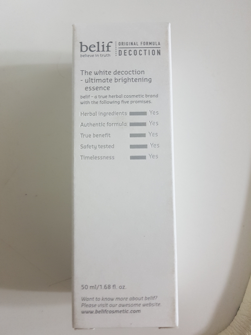 빌리프 더 화이트 디콕션 얼티메이트 브라이트닝 에센스