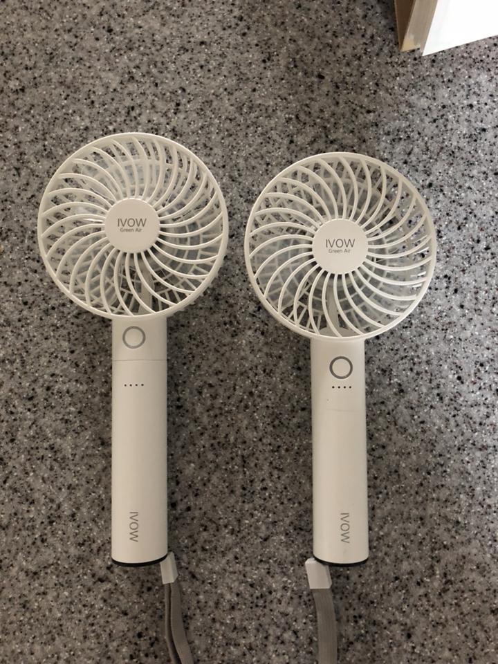 아이보우 그린에어 보조배터리 겸용 휴대용 선풍기 리뷰 후기
