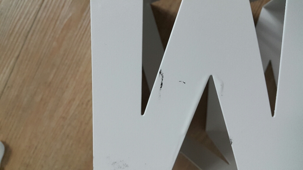 룸앤홈 레터링 우산꽂이 화이트