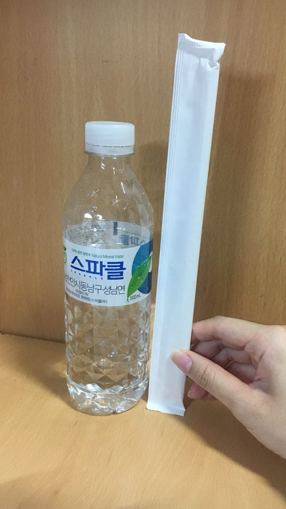 리빙웰 보다 긴 고급 미송 나무젓가락