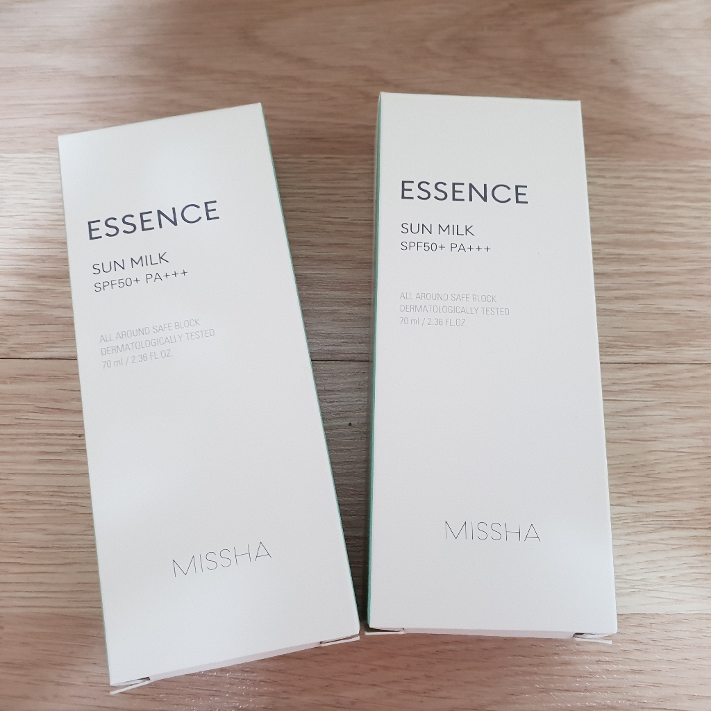 [MISSHA]올 어라운드 세이프 블록 에센스 선 밀크 리뷰후기