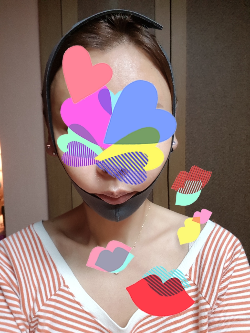 지몬 얼굴밴드