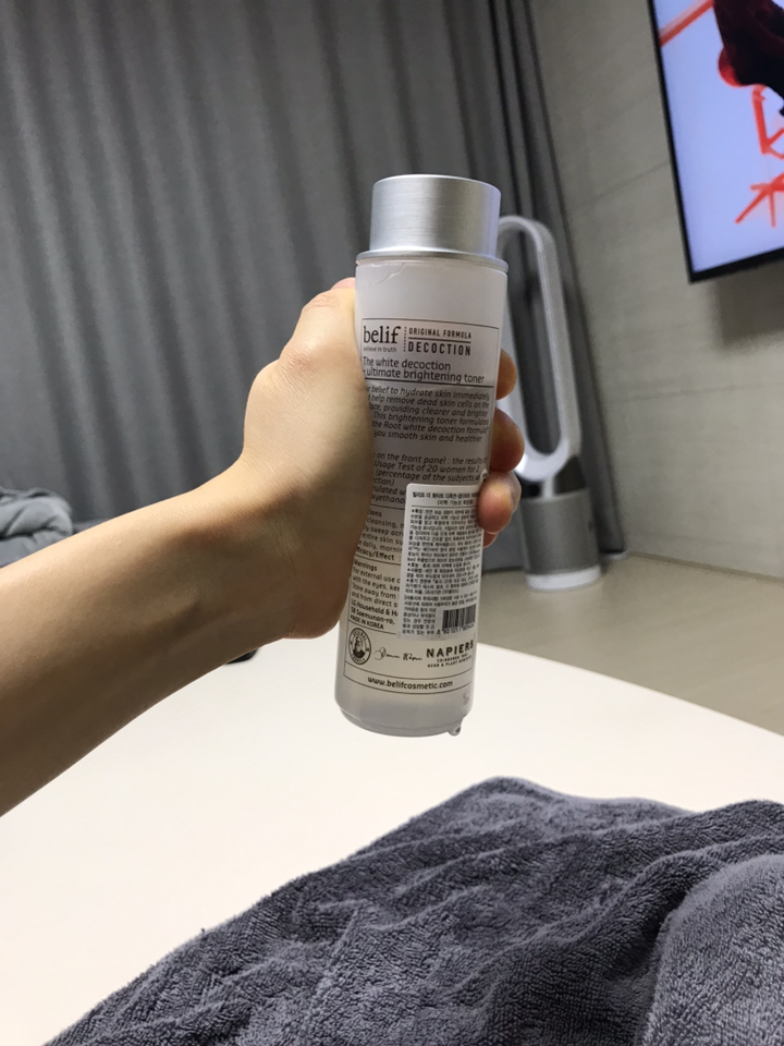 빌리프 더 화이트 디콕션 얼티메이트 브라이트닝 토너