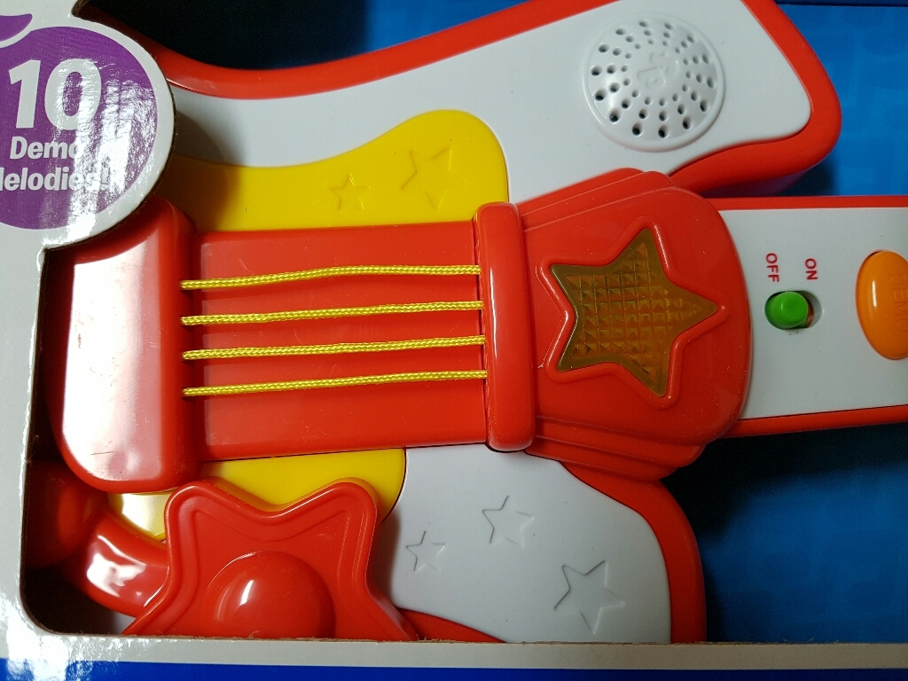 피셔프라이스 Kids Station Toys 록스타 기타 완구 KF2183