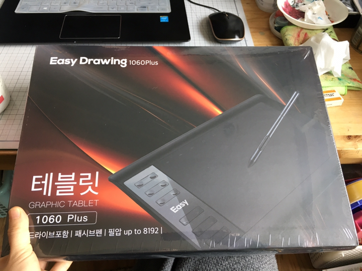 블루트리 이지드로잉 1060 US 그래픽 태블릿