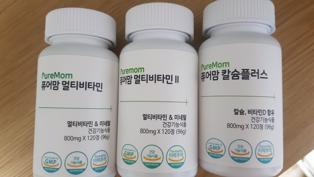 퓨어맘 칼슘마그네슘D
