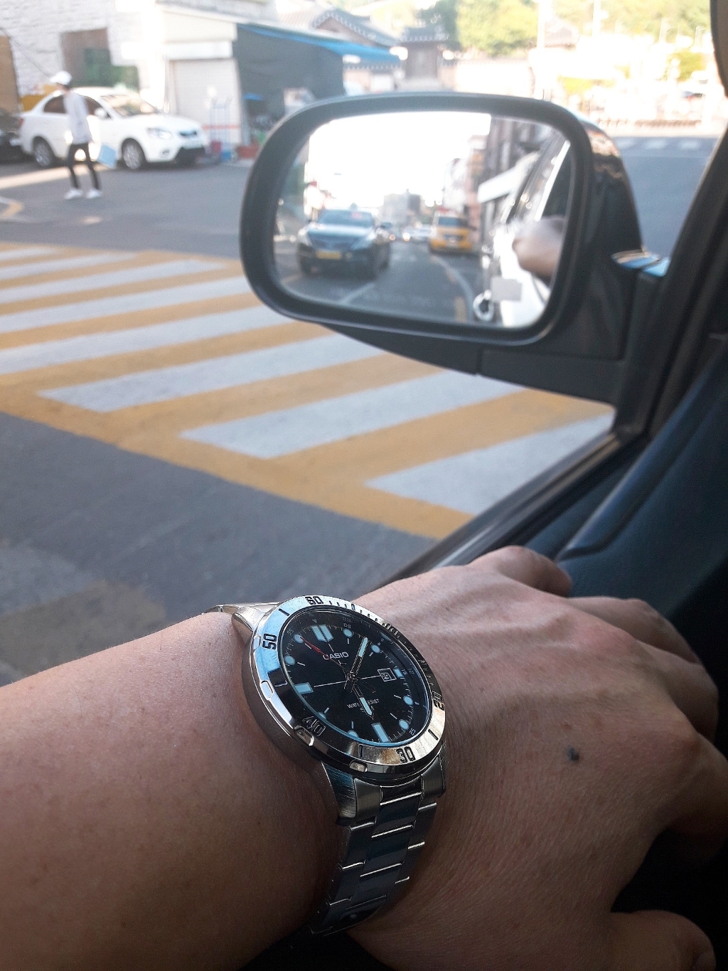 카시오 T-VD01D-1E 카시오시계 CASIO 남성용 아날로그 메탈 시계