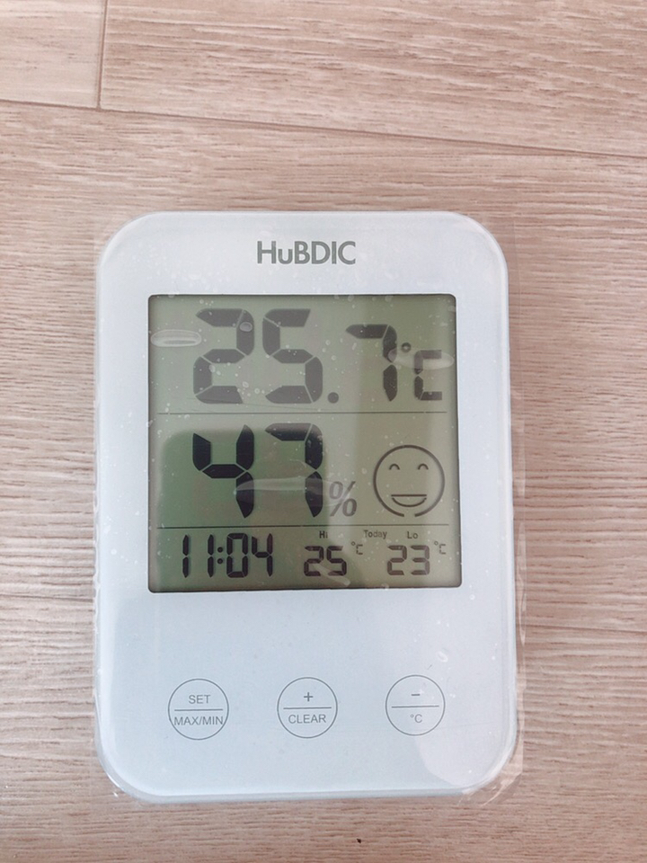 휴비딕 디지털 벽걸이스탠드형 온습도계 HT-3