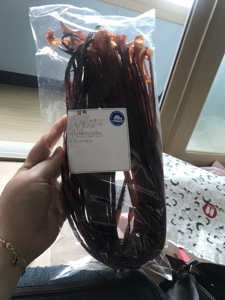 장수왕 국내가공 장족 /오징어 다리 왕다리 마른 안주 간식 롱다리 오다리 문어발