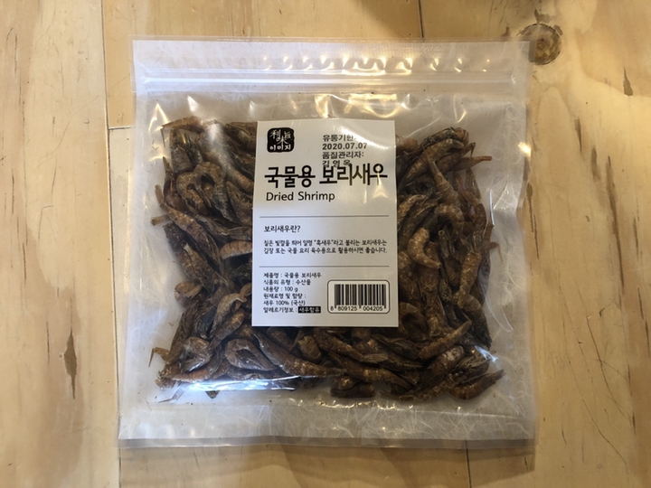 이미지 국물용 보리새우 리뷰후기