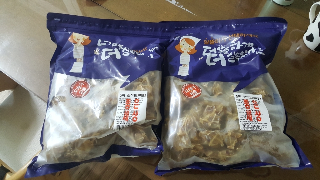 조미 쥐치뼈포