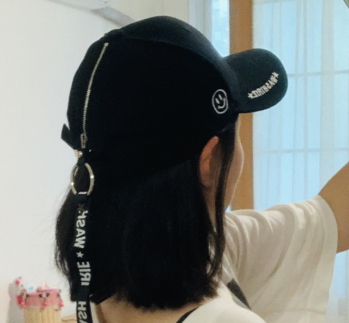 하라몰 지퍼워시드 볼캡 RB056