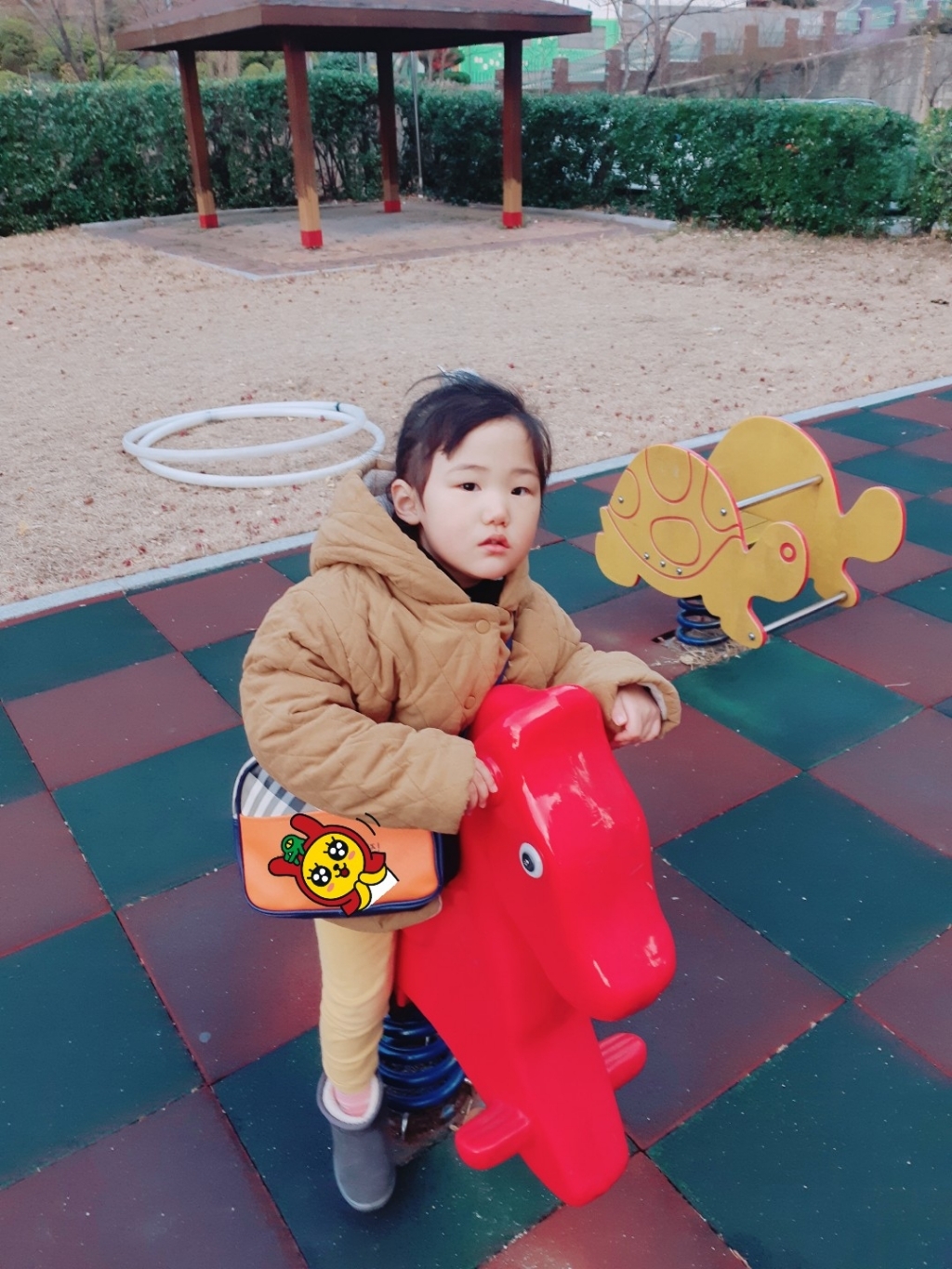꼰띠키즈 아동용 누비후드패딩점퍼