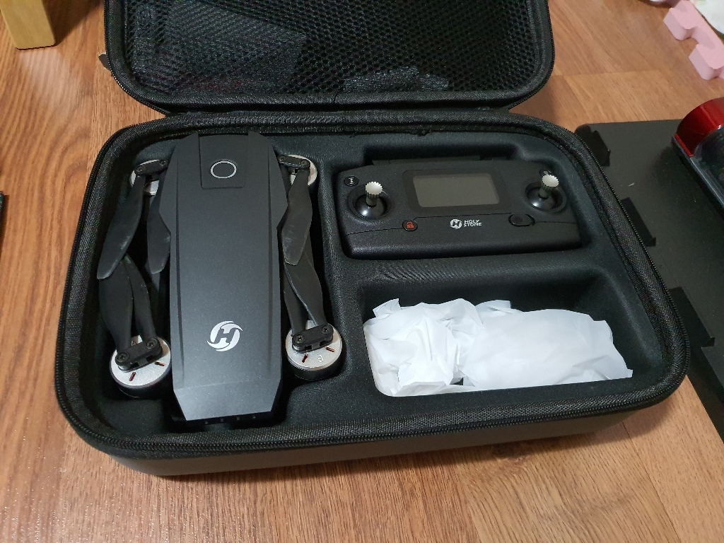 홀리스톤 HS720 4K카메라 GPS 접이식 촬영용 드론 배터리2개52분 비행시간 수납백 32GB SD카드 무료증정 국내 AS 한글설명서 리뷰후기