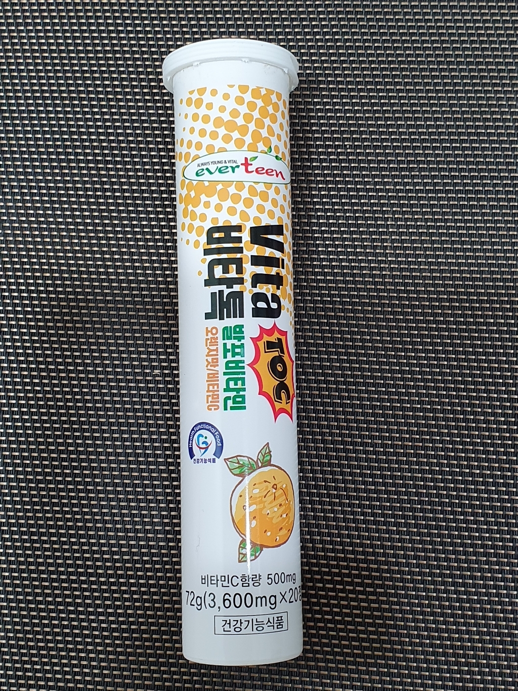 에버틴 비타톡 발포비타민 오렌지맛