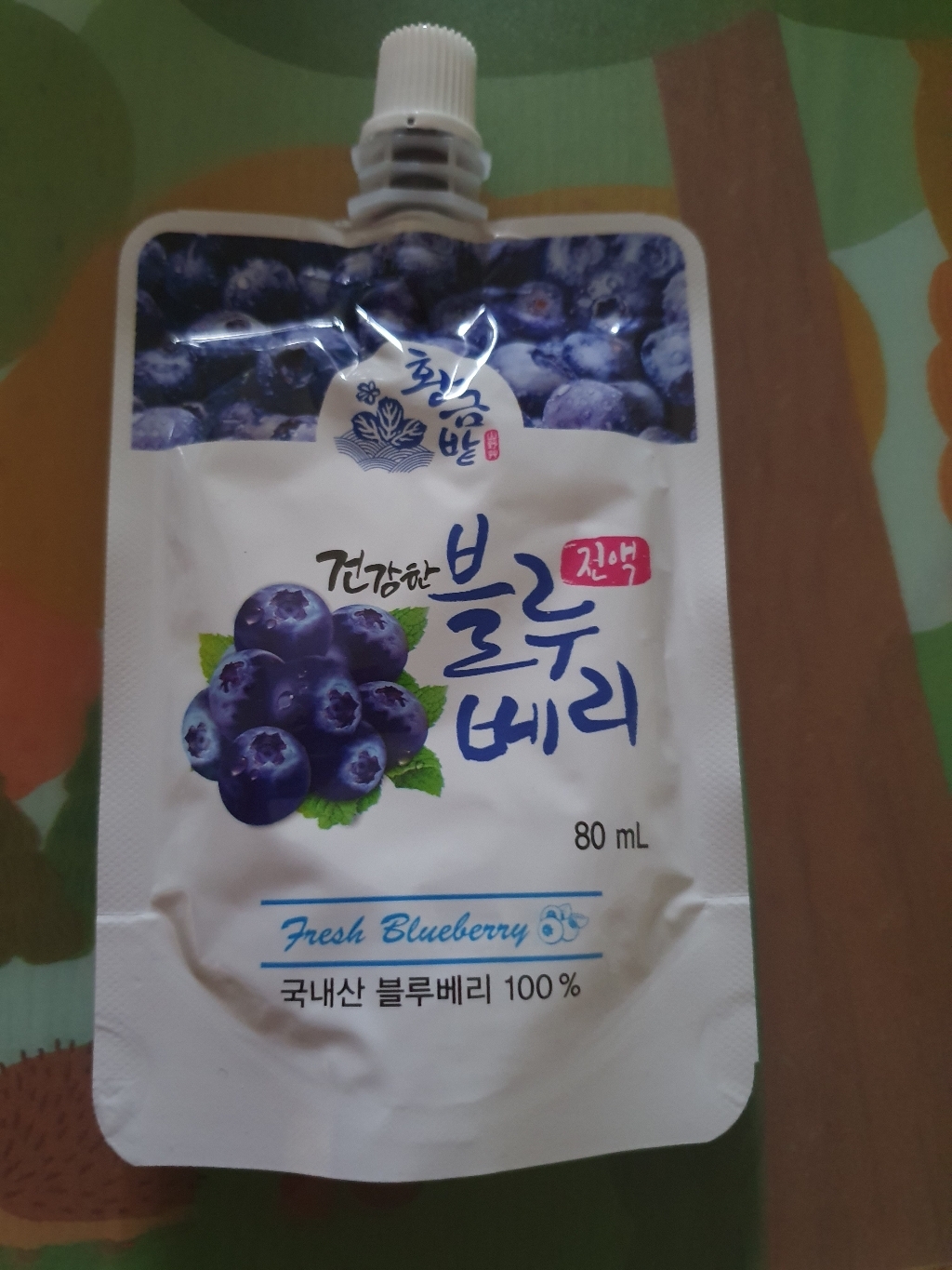 황금밭 국내산 무첨가 블루베리즙