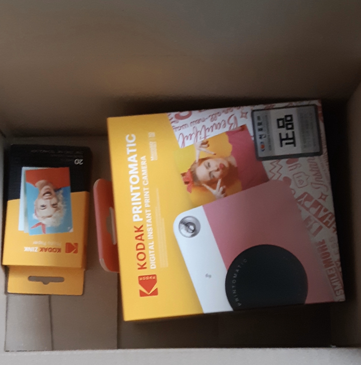 코닥 디지털 즉석 카메라 프린토메틱 인화지