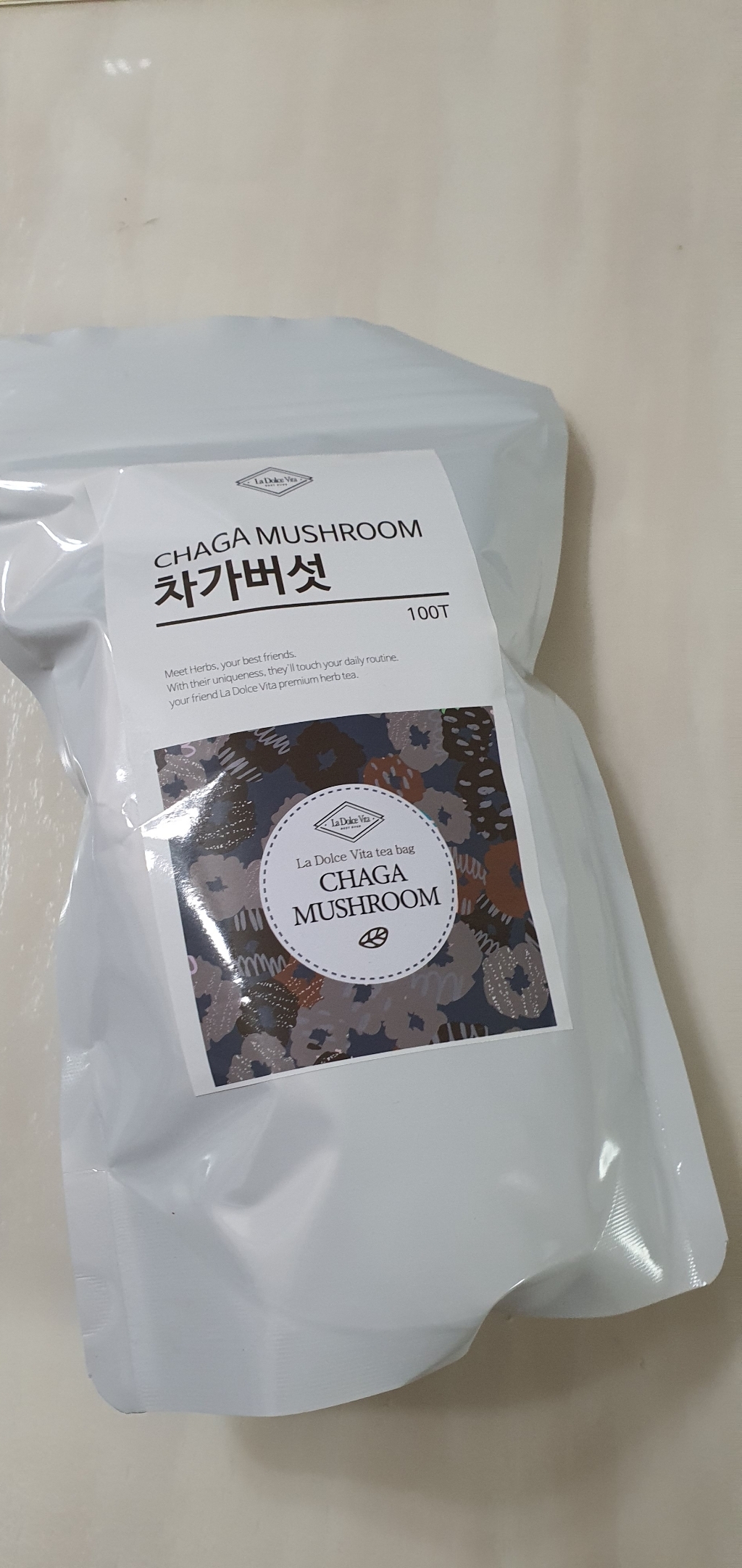 라돌체비타 차가버섯 삼각티백