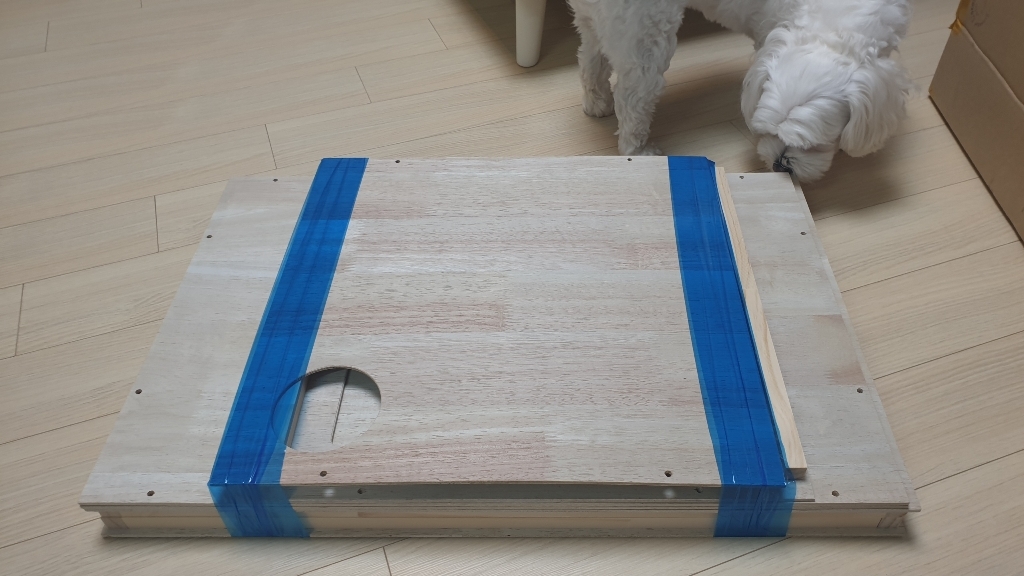라뜰리에드보아 걍집제로 중소형견용 원목강아지집 DIY