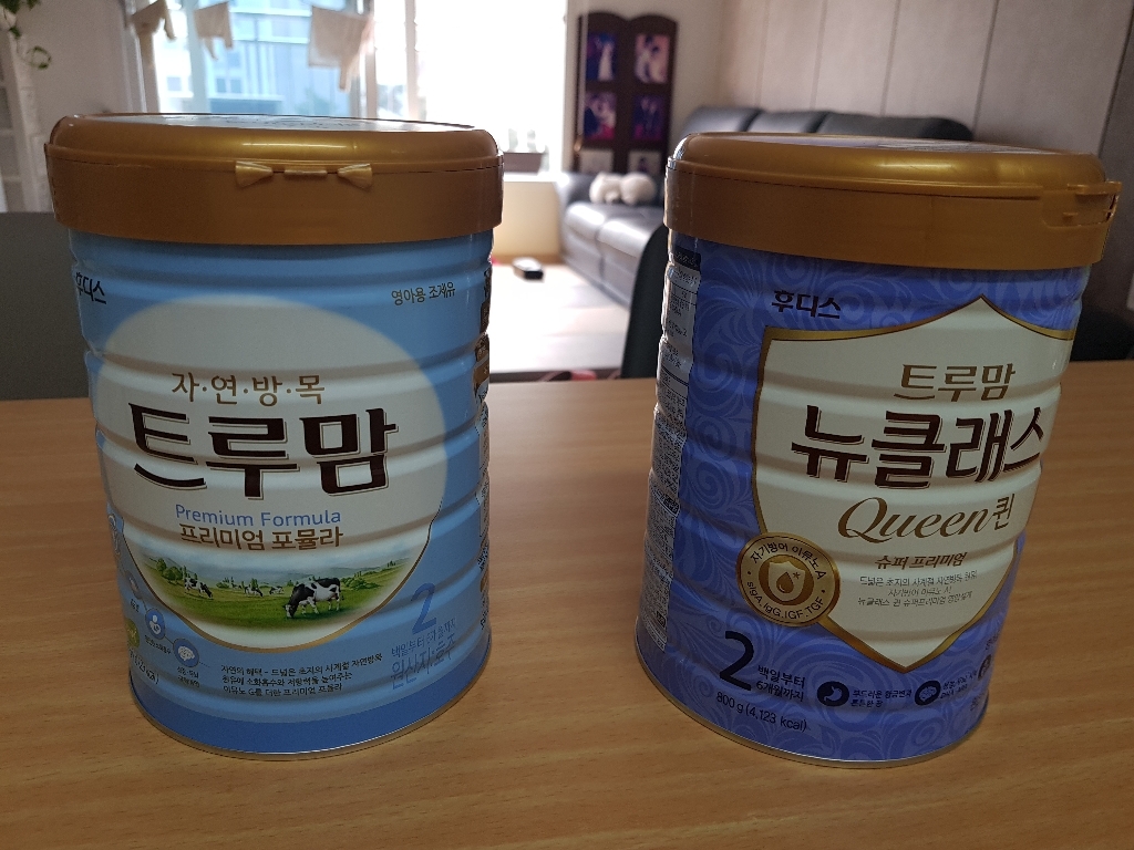 일동후디스 트루맘 프리미엄 포뮬라 분유 2단계 리뷰후기