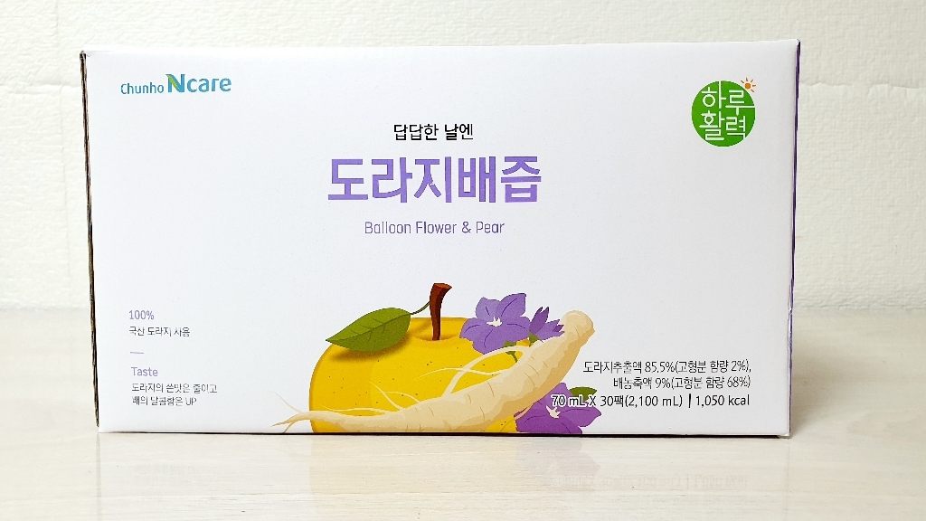 천엔케어 하루활력 도라지배즙