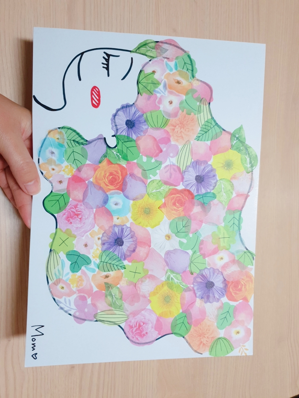 A4 마분지 두꺼운 도화지 마니라지 학습준비물용
