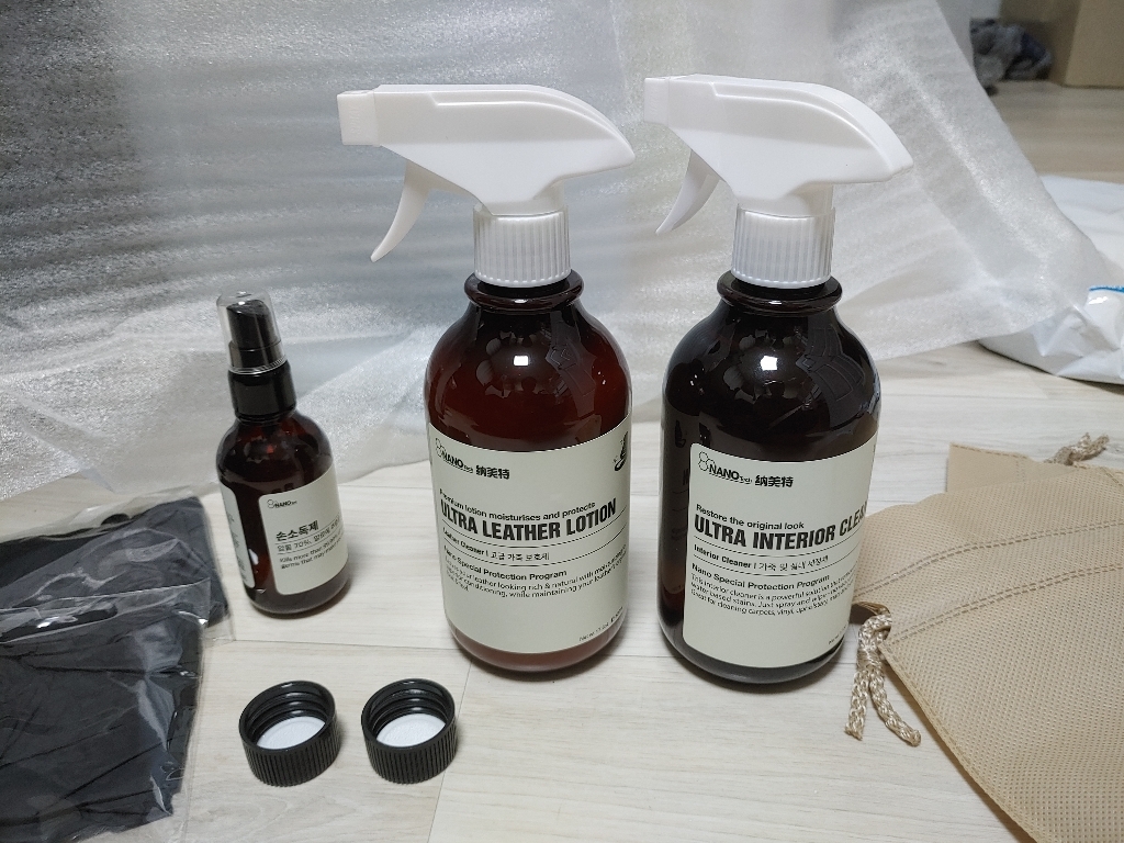 나노텍 ULTRA LEATHER LOTION 가죽보제 리뷰후기