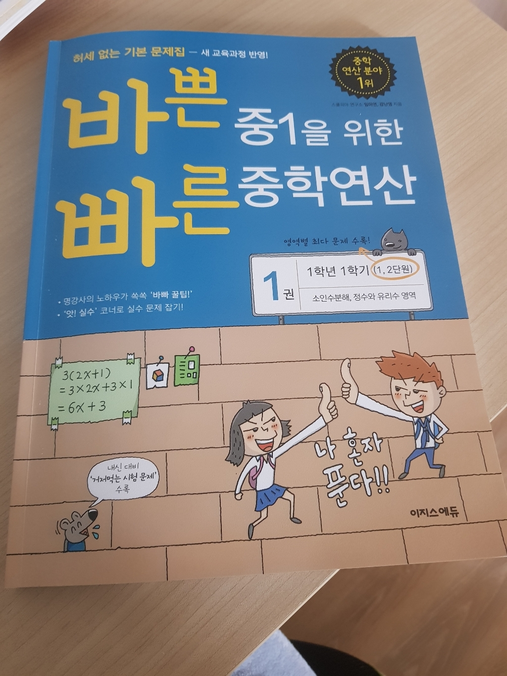 바쁜 중1을 위한 빠른 중학연산 1:소인수분해 정수와 유리수 영역