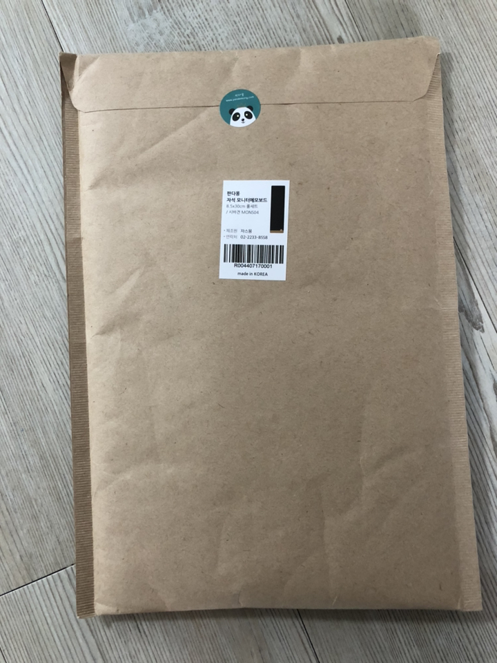 판다몽 시바견 모니터 메모보드 풀세트 ONS04