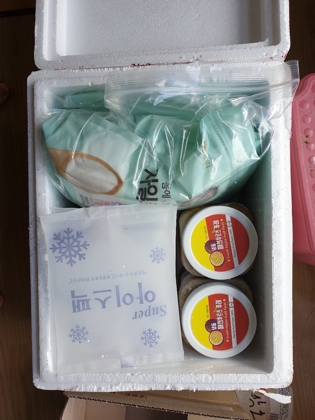 로즈 패션후르츠 퓨레자일로스설탕 리뷰후기