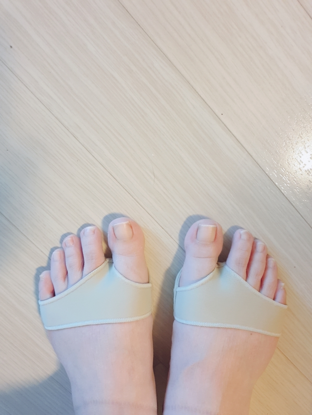 메디앤스토리 실리콘 앞꿈치 보패드 좌 우