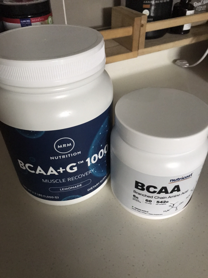 뉴트리코스트 BCAA 대용량 파우더 사과맛 1개 1서빙 bcaa 120회분 BCAA owder