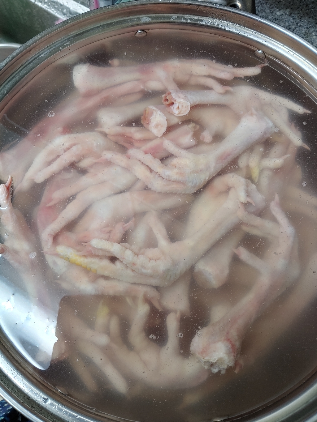 육수용닭발 약탕용닭발 토종닭닭발 발톱있는닭발 뼈있는닭발 냉장 냉동 옵션 대보유통