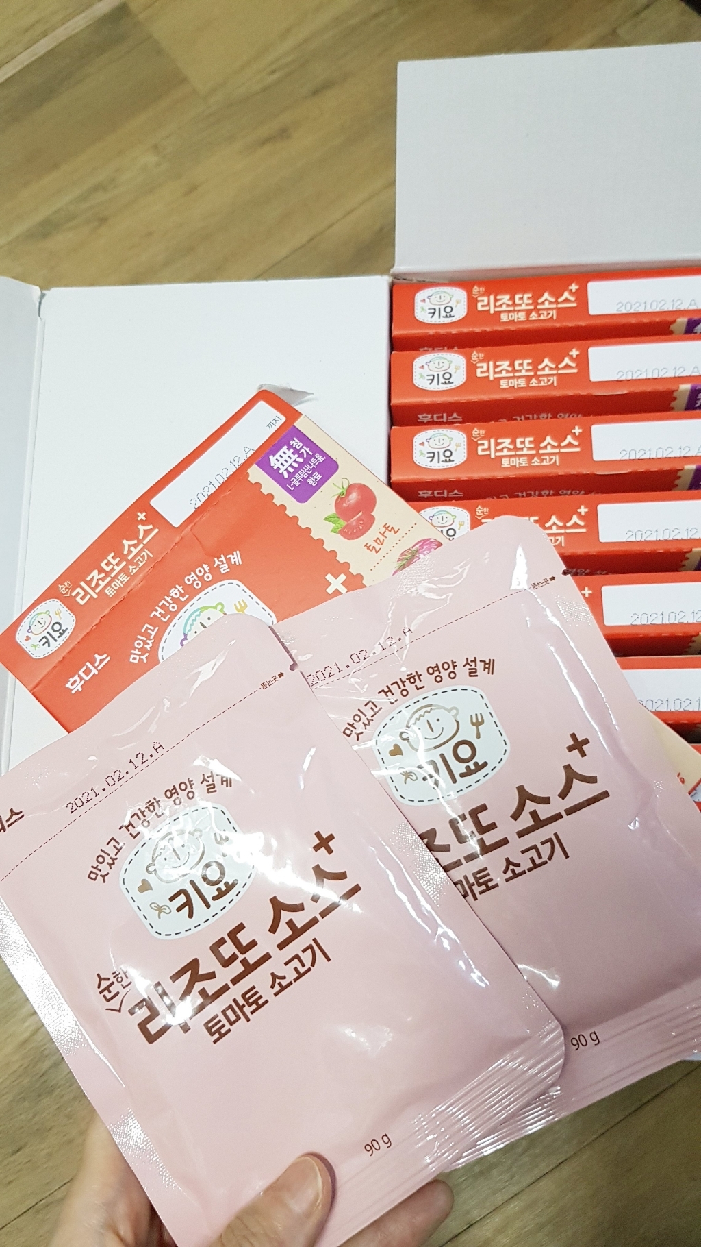 일동후디스 키요 순한 리조또 소스