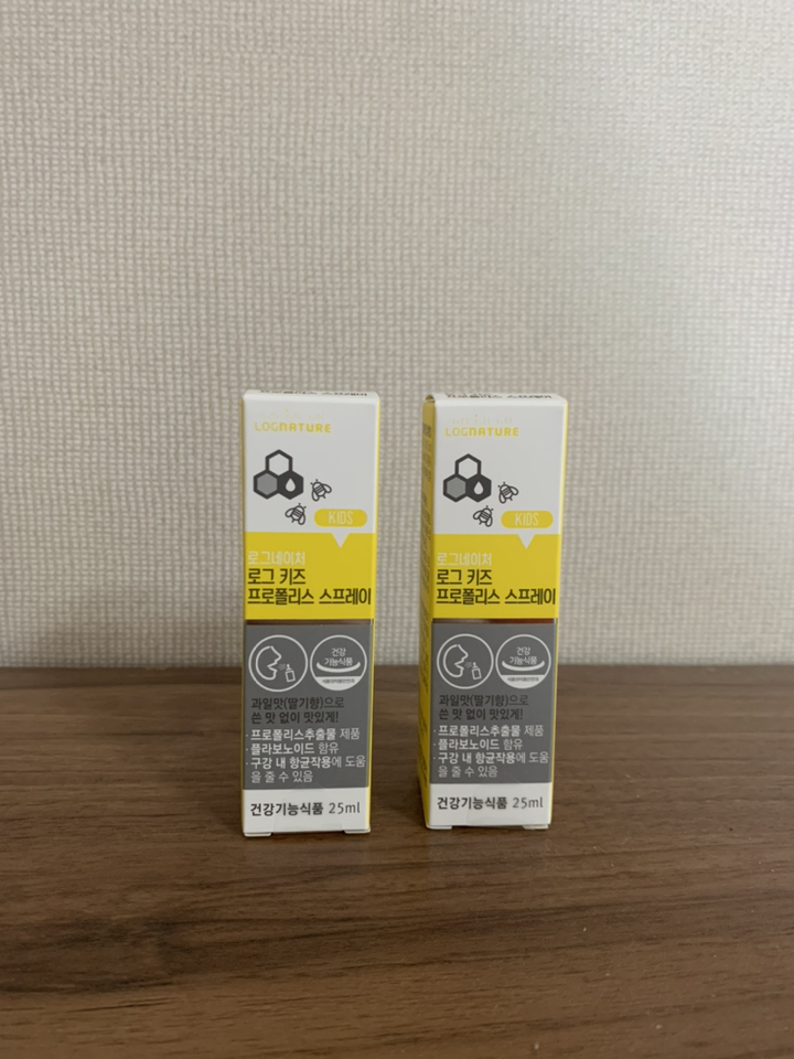 로그네이처 온가족 주산 순수 수용성 무알콜 프로폴리스 스프레이