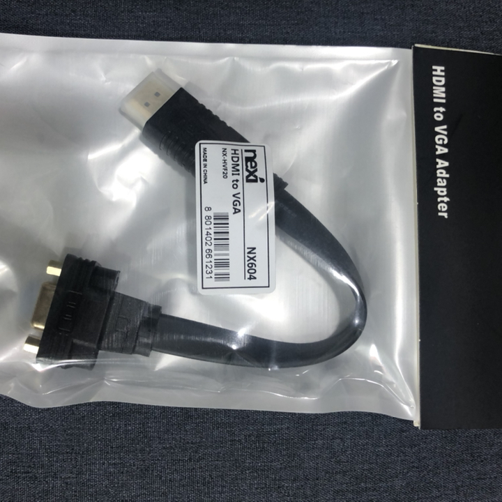 넥시 HDI TO VA 케이블 컨버터 플랫타입