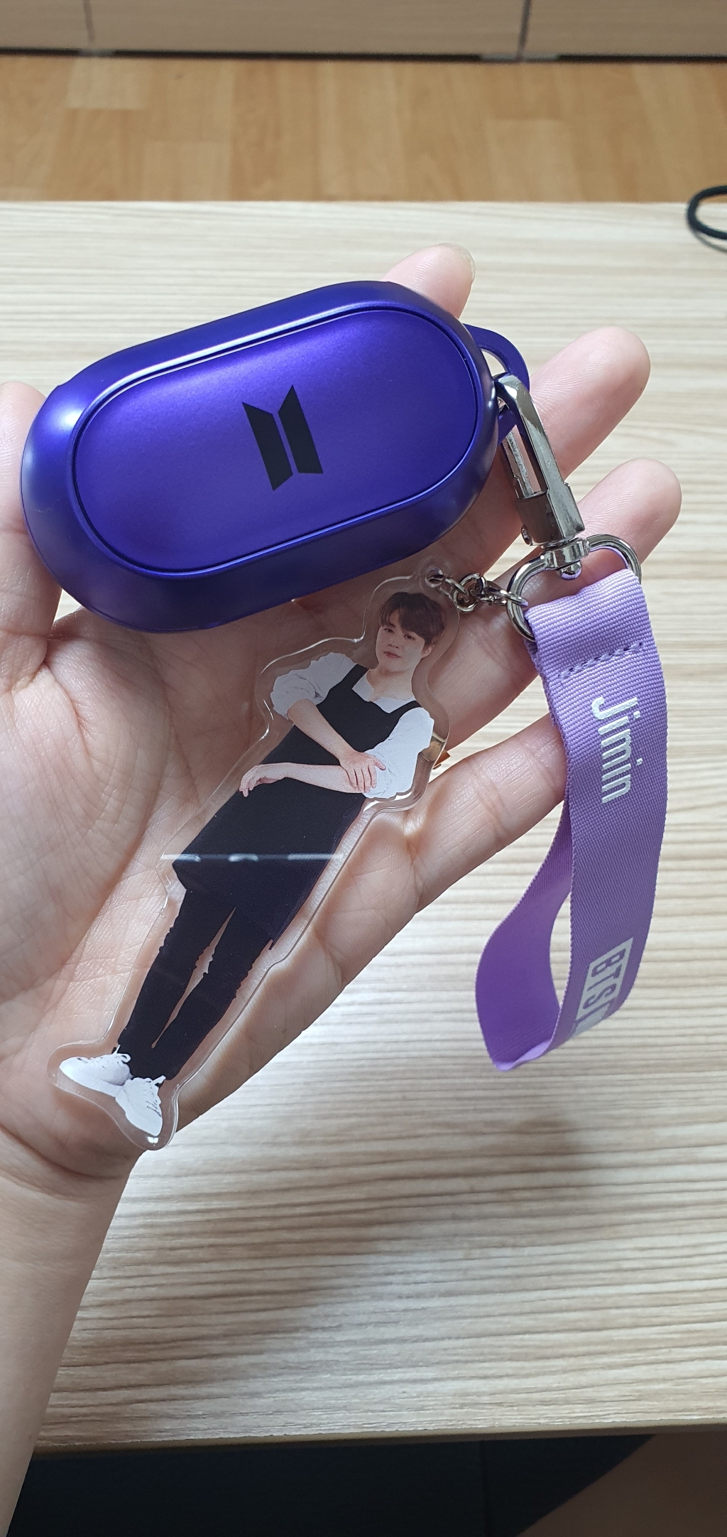 방탄소년단 BTS WORD 스트랩 키링 리뷰 후기