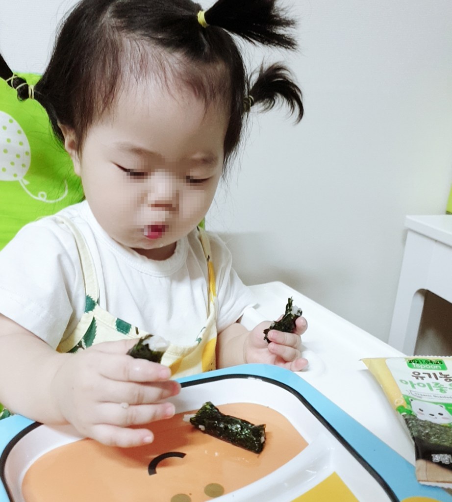 아이좋은 유기농 아이좋은김 리뷰후기