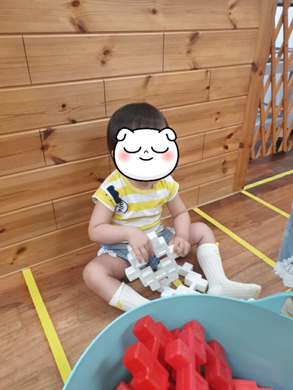 맘스케어 유아용 메쉬 니삭스 3종