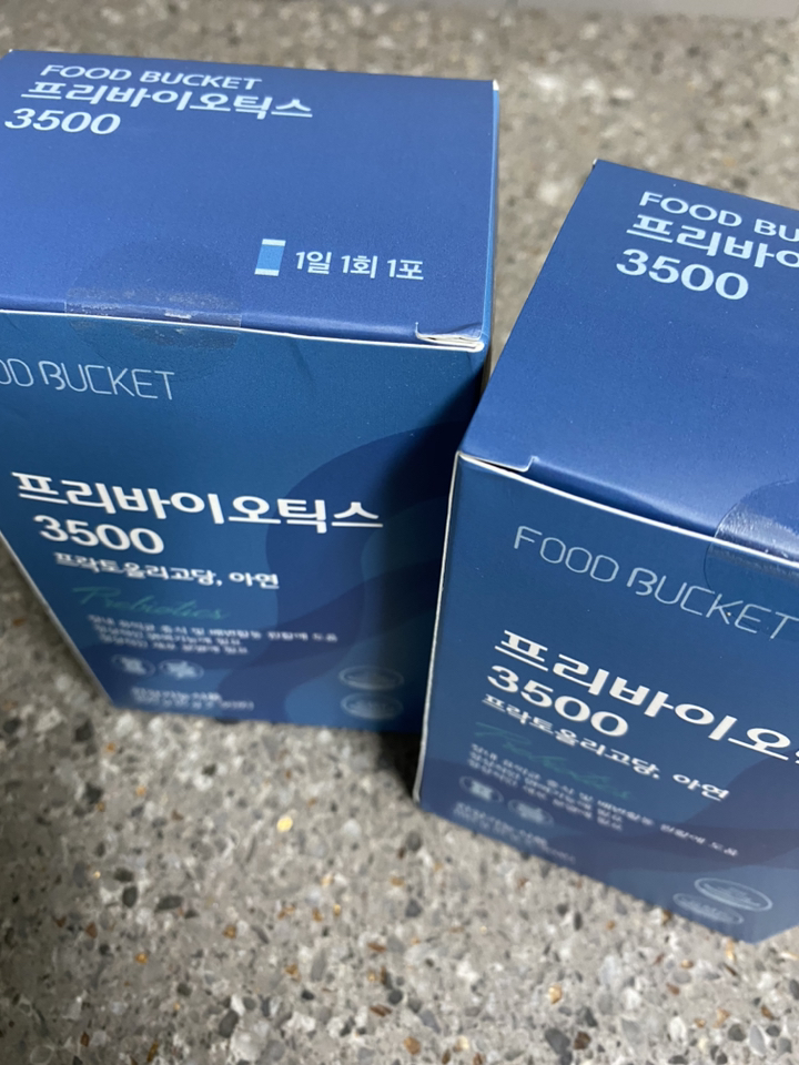 푸드버킷 프리바이오틱스 3500 리뷰후기
