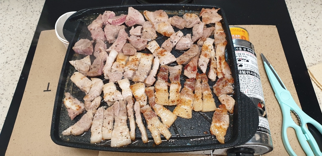 동우리빙아트 미니 삼겹 구이판