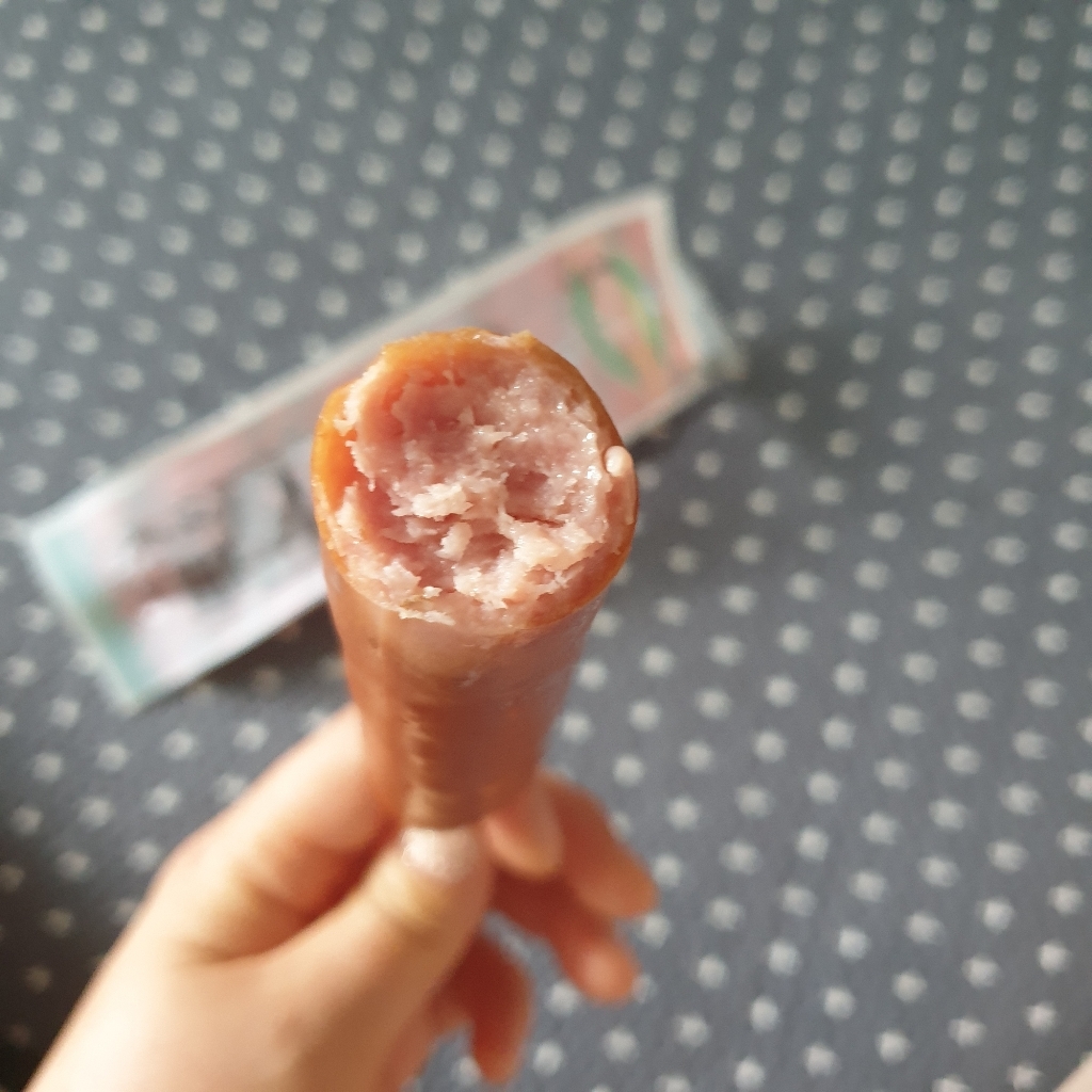 롯데햄 의성마늘 프랑크 소시지 리뷰 후기