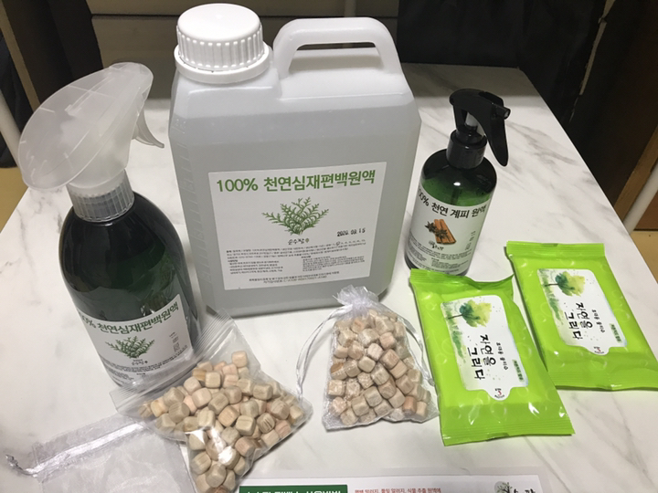 순수팜 편백수 스프레이 리뷰후기