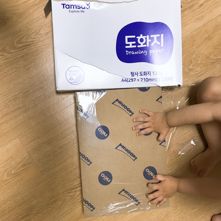 탐사 스케치북 도화지 A4