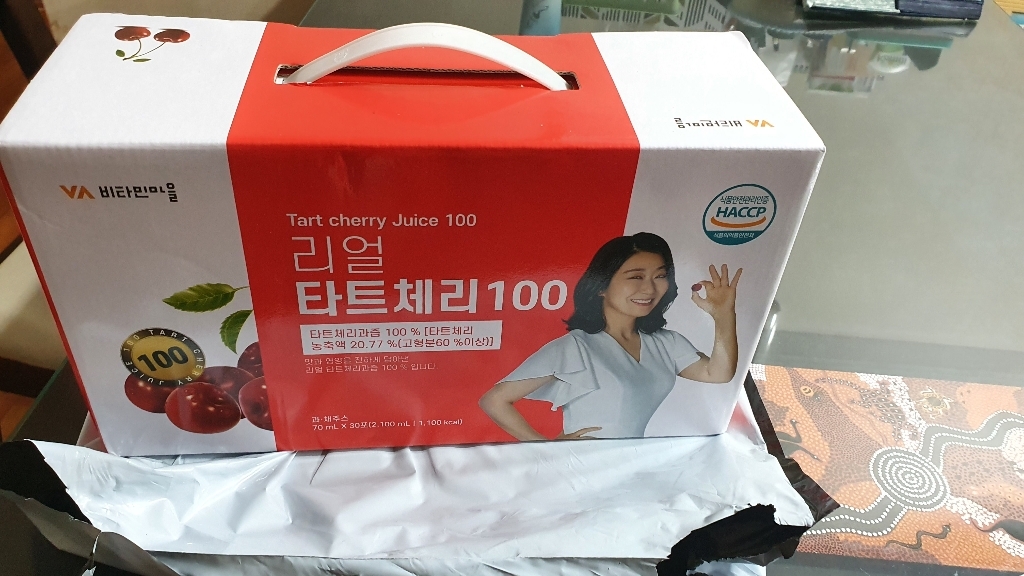 비타민마을 리얼 타트체리즙 100 리뷰후기